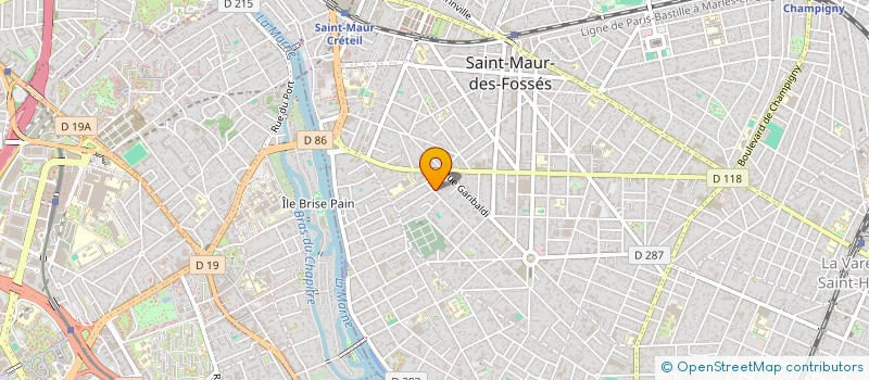 localisation de l'entreprise WEEZUS à SAINT-MAUR-DES-FOSSES