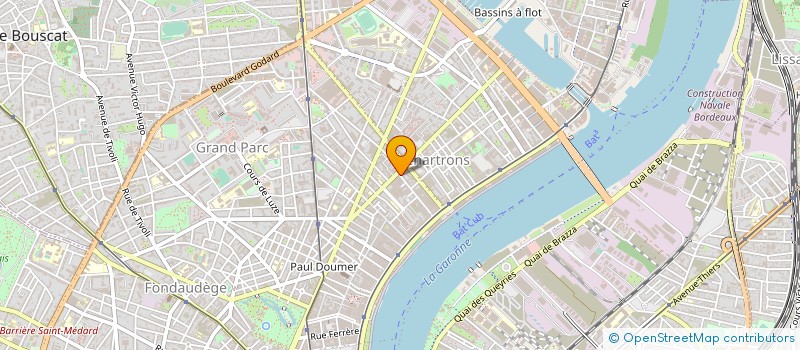 localisation de l'entreprise WEEZY à BORDEAUX