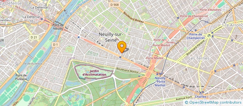 localisation de l'entreprise WEEZYOU SERVICES à NEUILLY-SUR-SEINE