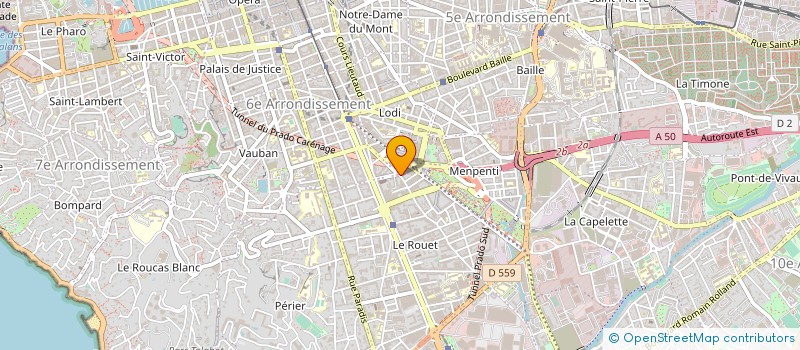 localisation de l'entreprise WEFAST PERFORMANCE à MARSEILLE