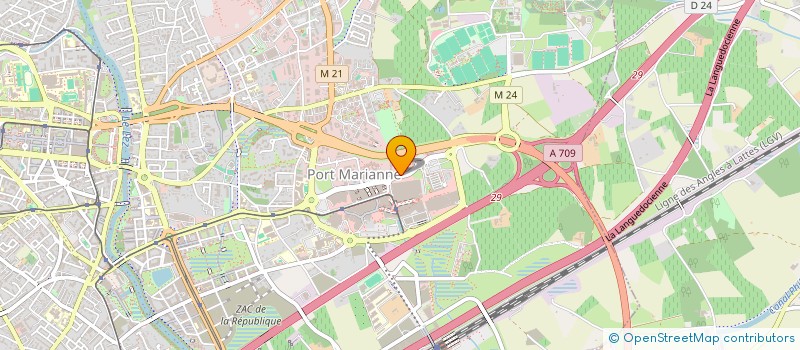 localisation de l'entreprise WEFIGHT à MONTPELLIER
