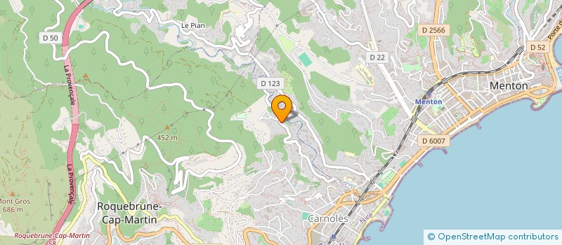 localisation de l'entreprise WEFINANCECREDIT à ROQUEBRUNE-CAP-MARTIN