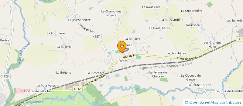 localisation de l'entreprise WEFIT EVRON à EVRON