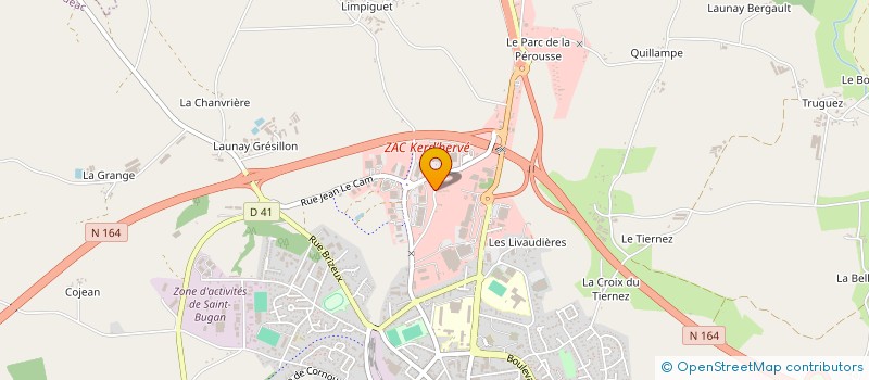localisation de l'entreprise WEFIT LOUDEAC à LOUDEAC