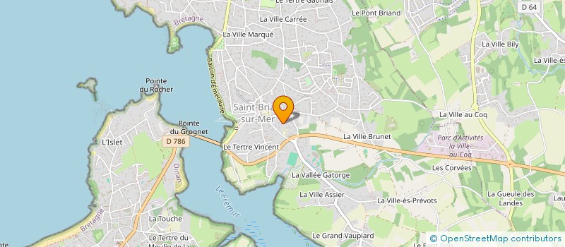 localisation de l'entreprise WEFLAIR  SAINT-BRIAC-SUR-MER