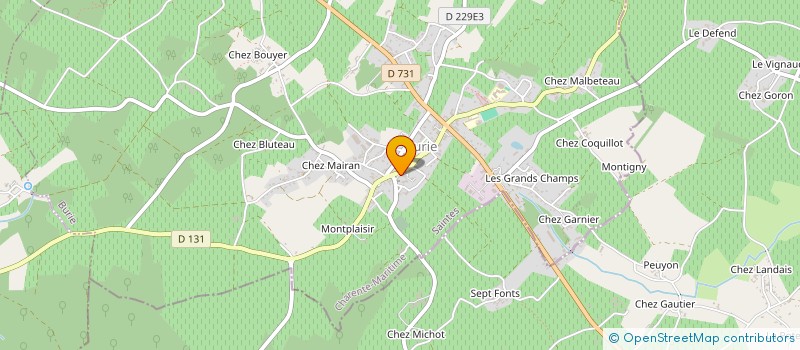 localisation de l'entreprise WEFLY à ECOYEUX