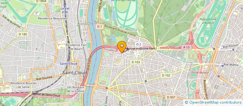 localisation de l'entreprise WEGATHER à BOULOGNE-BILLANCOURT