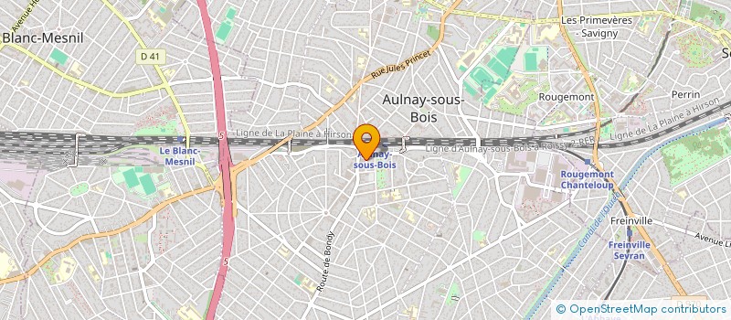 localisation de l'entreprise WEI à AULNAY-SOUS-BOIS
