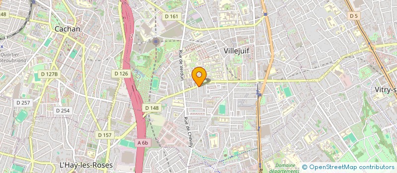 localisation de l'entreprise WEI-EFREI à VILLEJUIF