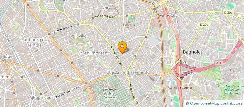 localisation de l'entreprise WEI LI FRANCE SARL  PARIS