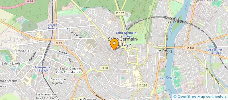 localisation de l'entreprise WEI&PEI FAMILLE  SAINT-GERMAIN-EN-LAYE