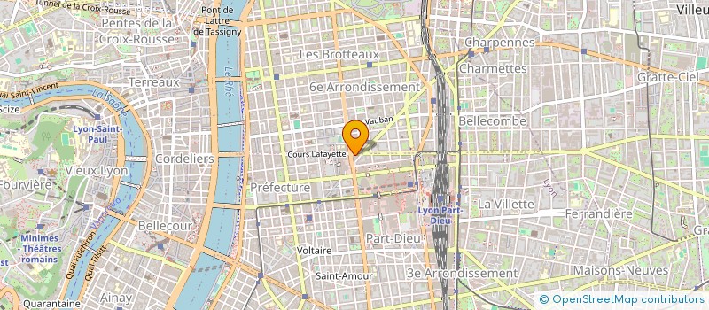 localisation de l'entreprise WEI SUSHI  LYON