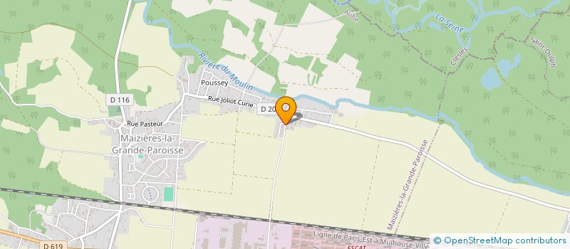 localisation de l'entreprise WEII TRANSPORTS  MAIZIERES-LA-GRANDE-PAROISSE