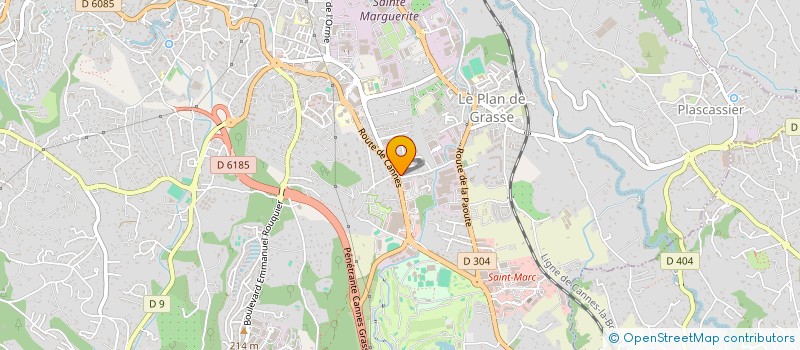 localisation de l'entreprise WEIL à GRASSE