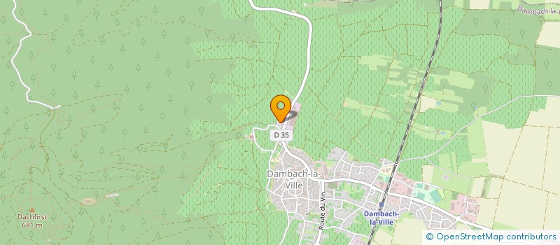 localisation de l'entreprise WEIL IMPORT-EXPORT  DAMBACH-LA-VILLE