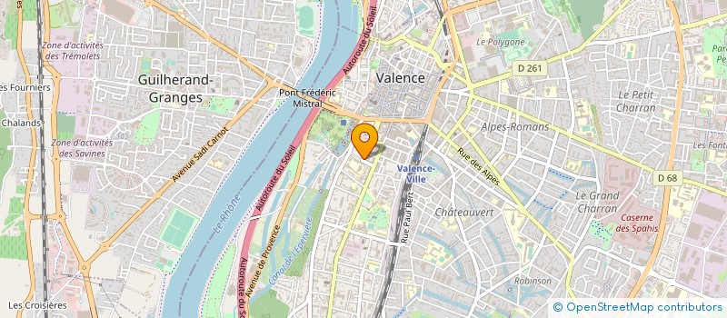 localisation de l'entreprise WEILAI PRODUCTIONS  VALENCE