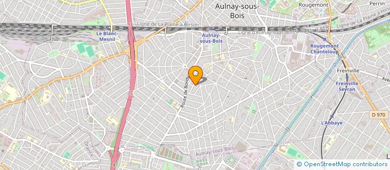 localisation de l'entreprise WEILEI à AULNAY-SOUS-BOIS