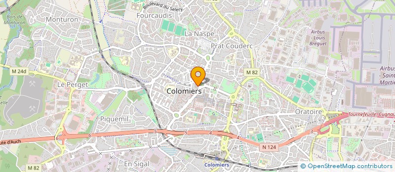 localisation de l'entreprise WEILLCH à COLOMIERS