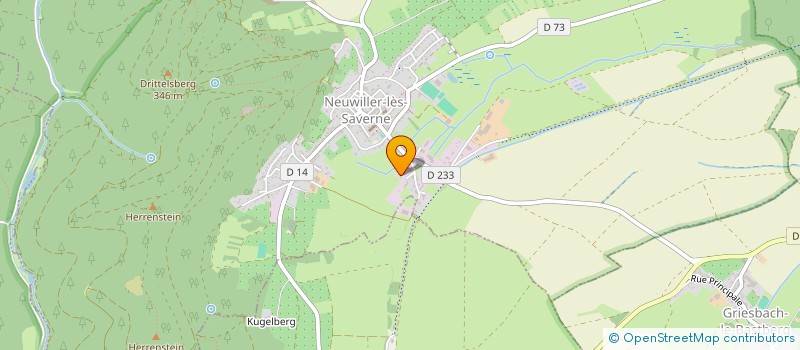 localisation de l'entreprise WEINGAESSEL à NEUWILLER-LES-SAVERNE