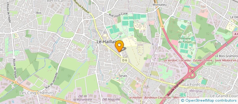 localisation de l'entreprise WEIS  LE HAILLAN