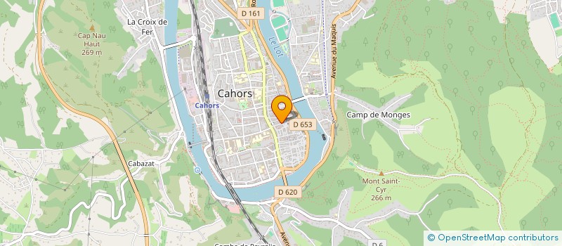 localisation de l'entreprise WEISS  CAHORS