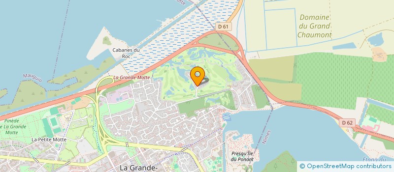 localisation de l'entreprise WEISS BP  LA GRANDE-MOTTE