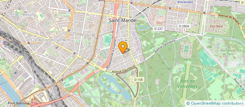 localisation de l'entreprise WEISSBERG 5 à SAINT-MANDE