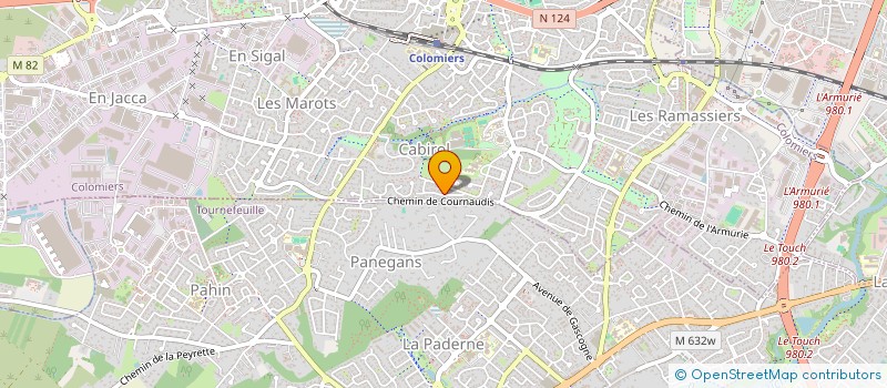 localisation de l'entreprise WEISSE IMMOBILIER à COLOMIERS