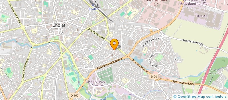 localisation de l'entreprise WEIV à CHOLET