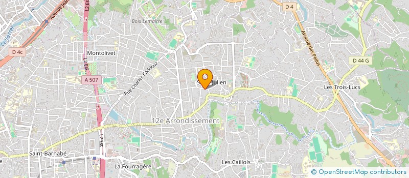 localisation de l'entreprise WEIZU à MARSEILLE 12EME