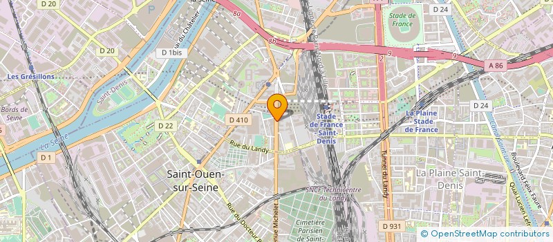 localisation de l'entreprise WEKA ADMIN FR à SAINT-DENIS