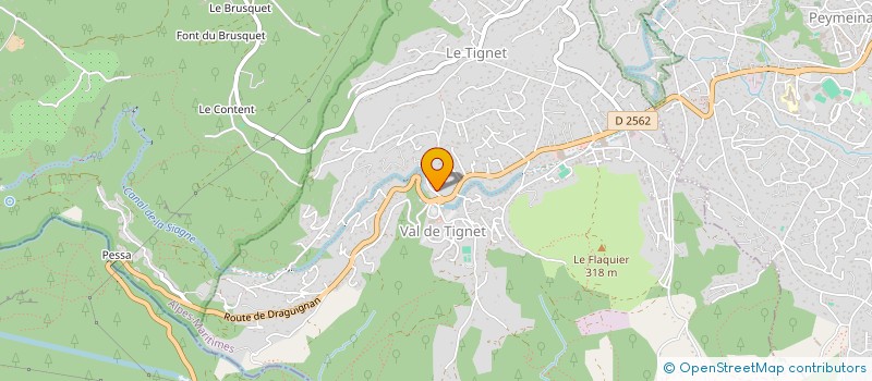 localisation de l'entreprise WEKO REAL ESTATE  LE TIGNET