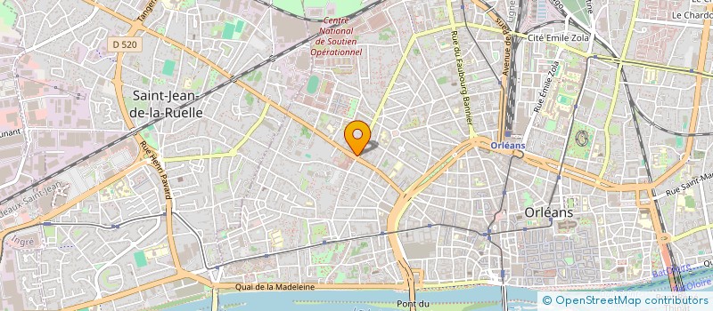 localisation de l'entreprise WEKONECT à ORLEANS