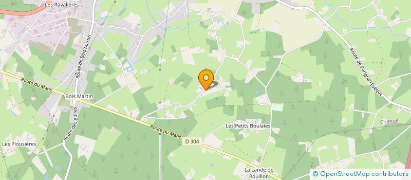 localisation de l'entreprise WEKRO  CHANGE