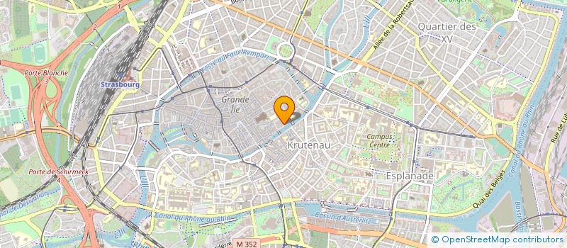 localisation de l'entreprise WEL'COM GRAPHIC à STRASBOURG