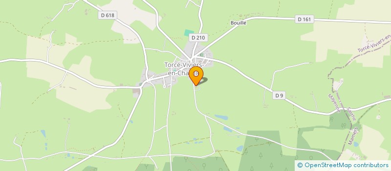 localisation de l'entreprise WEL FB à TORCE-VIVIERS-EN-CHARNIE