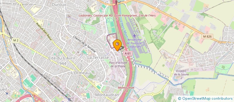 localisation de l'entreprise WELAT à TOULOUSE