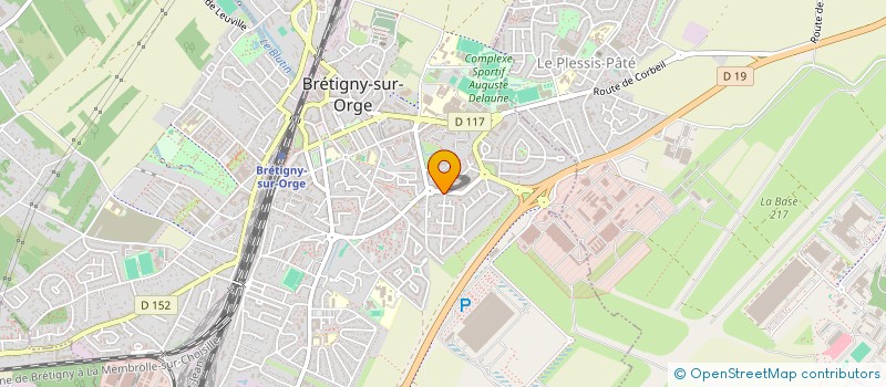 localisation de l'entreprise WELC'HOME DESIGN à BRETIGNY-SUR-ORGE