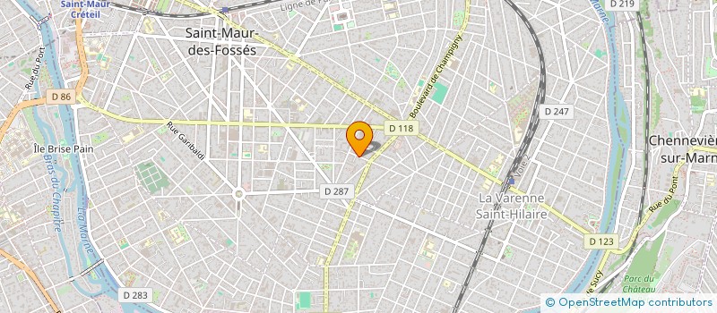 localisation de l'entreprise WELCALLS à ST MAUR DES FOSSES
