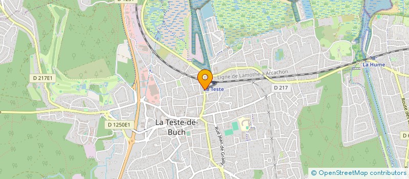 localisation de l'entreprise WELCOM à LA TESTE-DE-BUCH
