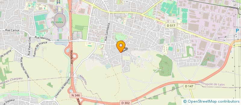 localisation de l'entreprise WELCOM'EASY  MEYZIEU