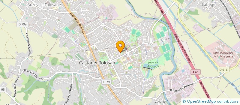 localisation de l'entreprise WELCOM MUSIC à CASTANET-TOLOSAN