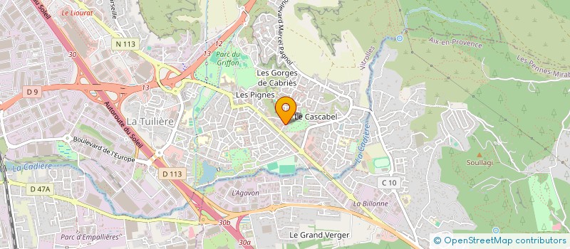 localisation de l'entreprise WELCOM PERFECT NETTOYAGE à VITROLLES