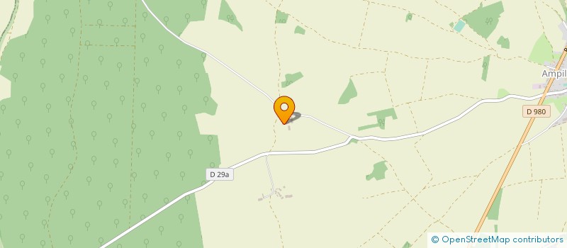 localisation de l'entreprise WELCOM RANCH  AMPILLY-LE-SEC