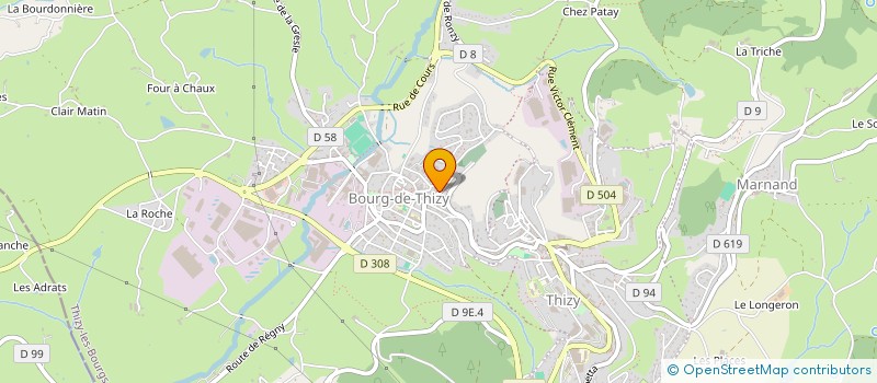 localisation de l'entreprise WELCOM TO MY CAR  THIZY-LES-BOURGS