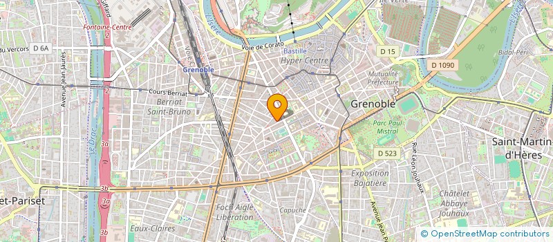 localisation de l'entreprise WELCOME  GRENOBLE