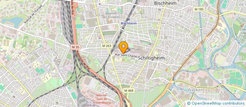 localisation de l'entreprise WELCOME BYZANCE  SCHILTIGHEIM