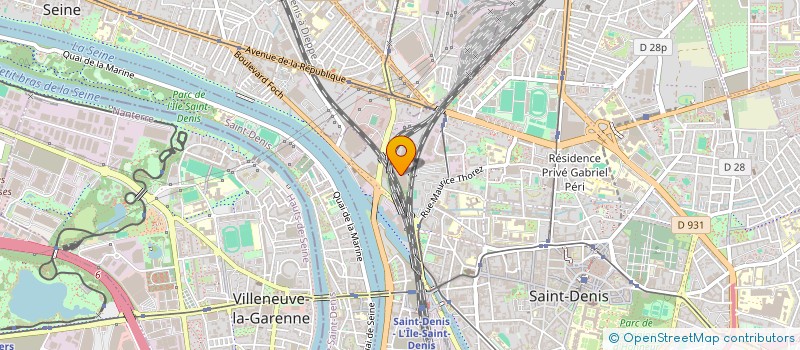 localisation de l'entreprise WELCOME DEMENAGEMENTS  SAINT-DENIS