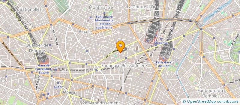 localisation de l'entreprise WELCOME-GALLERY  COLOMBES