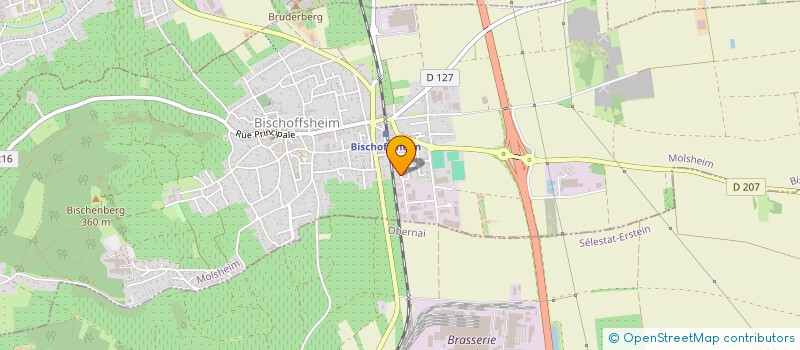 localisation de l'entreprise WELCOME HAUM'  BISCHOFFSHEIM